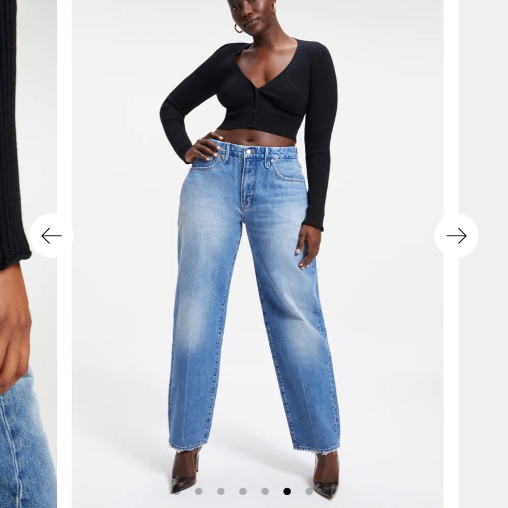 Good American ‘90s Loose Jeans